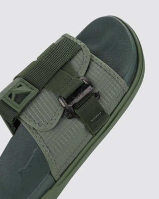 Chinelo Slide Rider R Lock Verde