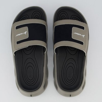 Chinelo Slide Rider R Power Cinza