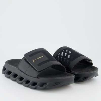 Chinelo Slide Rider R Power Preto