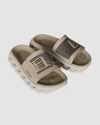 Chinelo Slide Rider R Power R10 Bege