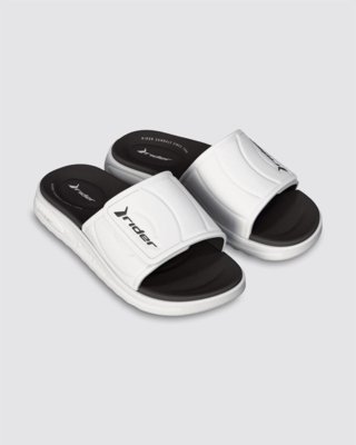 Chinelo Slide Rider R Soft Plus Branco
