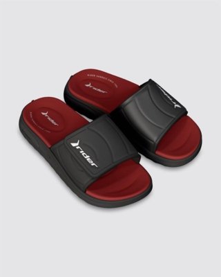 Chinelo Slide Rider R Soft Plus Preto