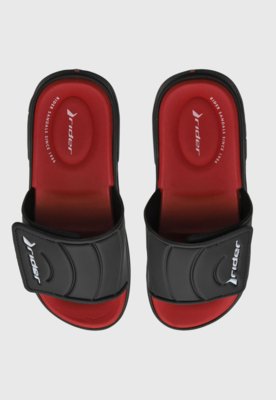 Chinelo Slide Rider R Soft Plus Preto