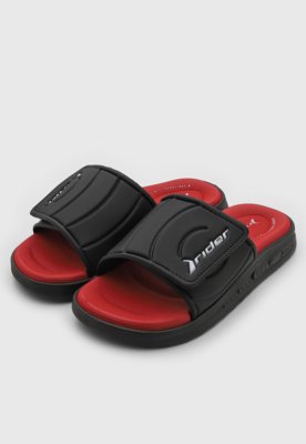 Chinelo Slide Rider R Soft Plus Preto