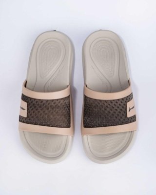 Chinelo Slide Rider Smash V Bege