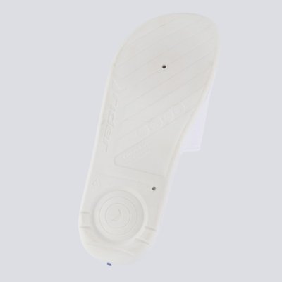 Chinelo Slide Rider Start Branco e Azul