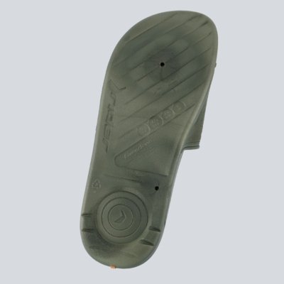 Chinelo Slide Rider Start Verde e Laranja