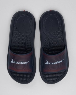 Chinelo Slide Rider Step Azul