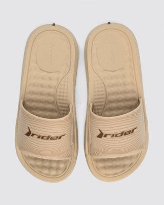 Chinelo Slide Rider Step Bege