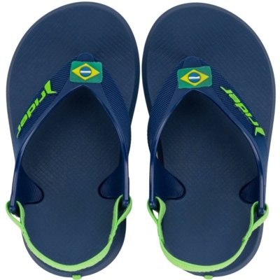 Chinelo de Dedo Baby Rider R1 Tira Texturizada Menino