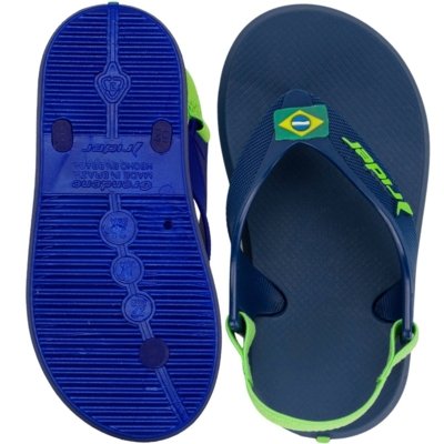 Chinelo de Dedo Baby Rider R1 Tira Texturizada Menino