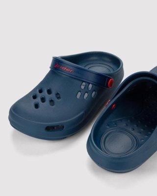 Sandália Babuche Clog Rider Nomad  Azul