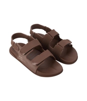 Sandália Papete Rider 2Straps Marrom