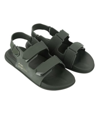 Sandália Papete Rider 2Straps Verde