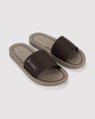 Slide Masculino Rider Street Bege