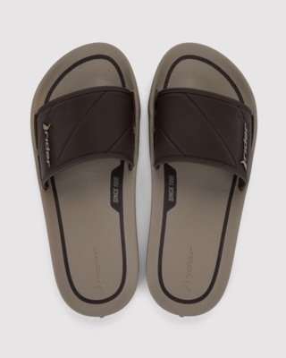 Slide Masculino Rider Street Bege