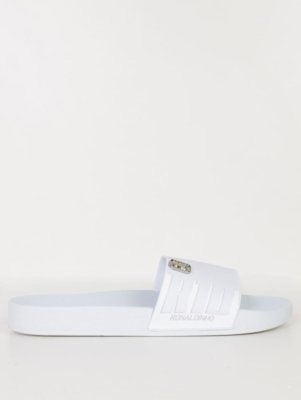 Slide Rider Masculino BRANCO/PRATA