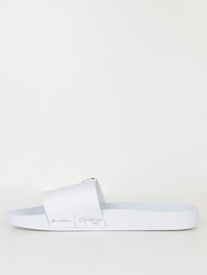 Slide Rider Masculino BRANCO/PRATA