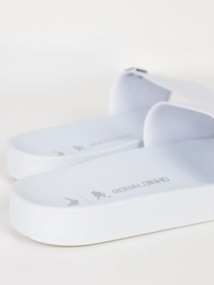 Slide Rider Masculino BRANCO/PRATA