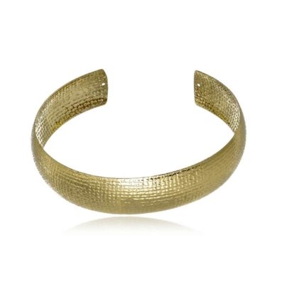 Colar Rincawesky Choker Carmem Abaulado Dourado Menor preço em Colar Rincawesky Choker Carmem Abaulado Dourado