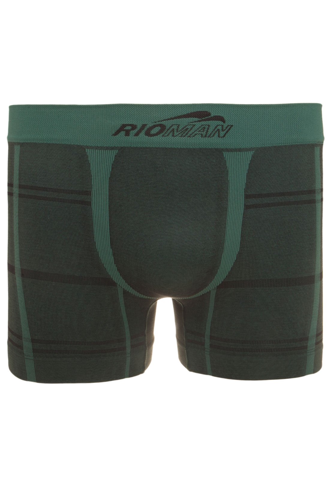 Cueca Rio Man Boxer Comfort Performance Sem Costura Verde - Compre Agora