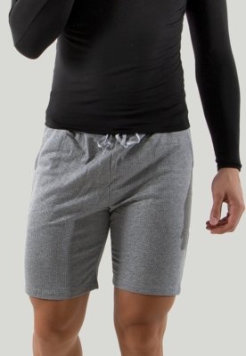 Bermuda Moletom Mescla Rioutlet