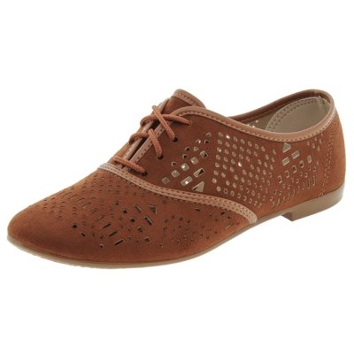 oxford feminino caramelo