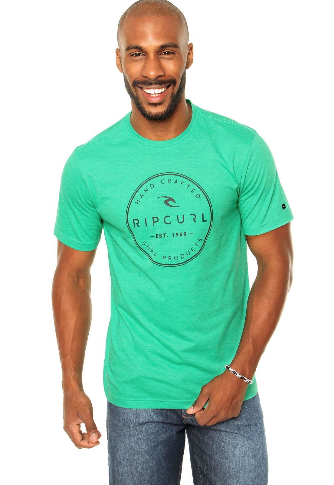 Camiseta Rip Curl Mf Elevate Verde - Compre Agora