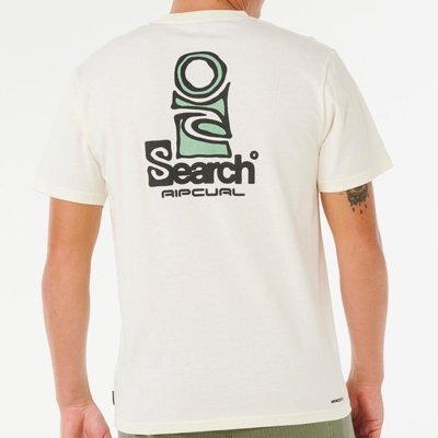 Camiseta Rip Curl Search Stack WT26 Masculina Bone