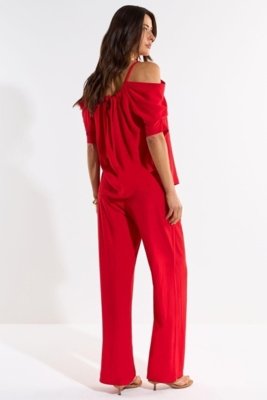 Blusa Com Cordão Ritmi Studio Vermelho