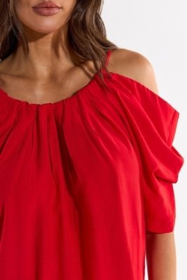 Blusa Com Cordão Ritmi Studio Vermelho