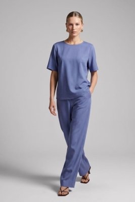 Blusa Manga Curta Ritmi Studio Azul
