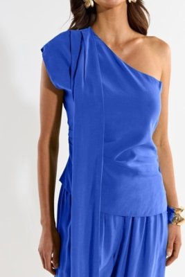 Blusa Ombro Só Ritmi Studio Azul