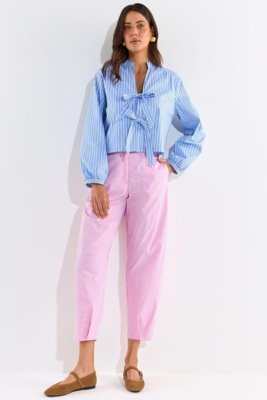 Calça Aladin De Listras Ritmi Studio Rosa