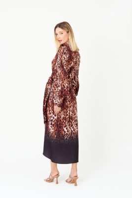 Vestido Com Amarração Ritmi Studio Onça