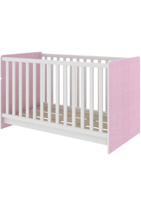 Berço Multifuncional Branco/Rosa 65BE0220 Rodial Móveis é boa?
