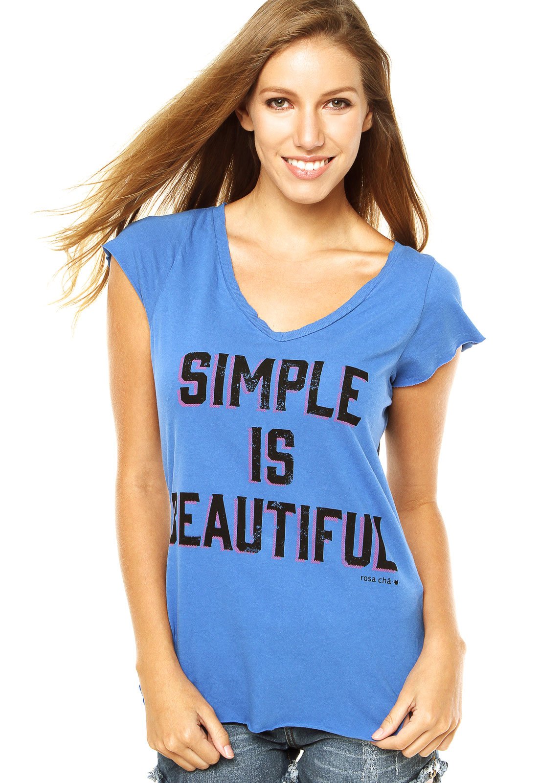 camisa rosa cha