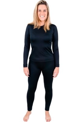 Conjunto Segunda Pele Roupas Térmicas Feminino Frio Extremo Preta é ruim? Conjunto Segunda Pele Roupas Térmicas Feminino Frio Extremo Preta é boa?