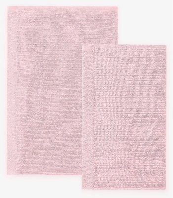 Kit Toalha De Rosto E Banho Algodão Rovitex Home Rosa
