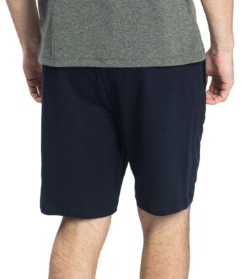Bermuda Masculina Moletinho Com Bolsos Rovitex Azul