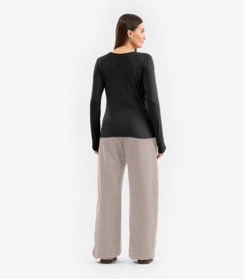Calça Feminina em Moletom Rovitex Cinza