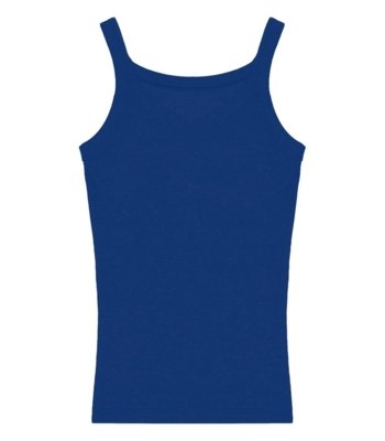 Regata Feminina Em Ribana Rovitex Azul