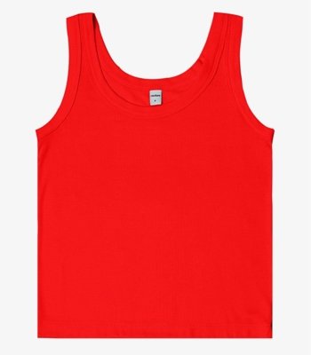 Regata em Ribana de Viscose Rovitex Laranja