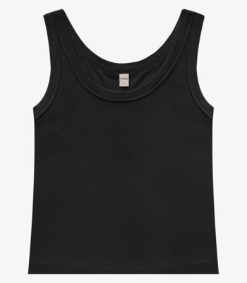 Regata em Ribana de Viscose Rovitex Preto
