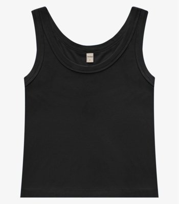 Regata em Ribana de Viscose Rovitex Preto