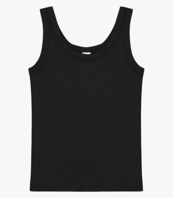 Regata em Ribana de Viscose Rovitex Preto