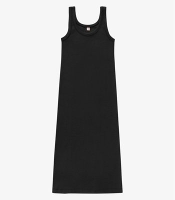 Vestido Midi em Ribana Rovitex Preto