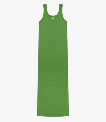 Vestido Midi em Ribana Rovitex Verde