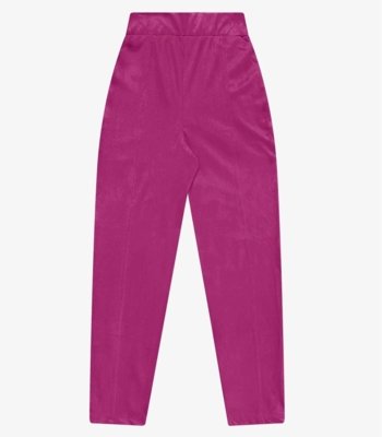 Calça Feminina Em Suede Rovitex Roxo