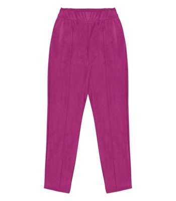 Calça Feminina Em Suede Rovitex Roxo